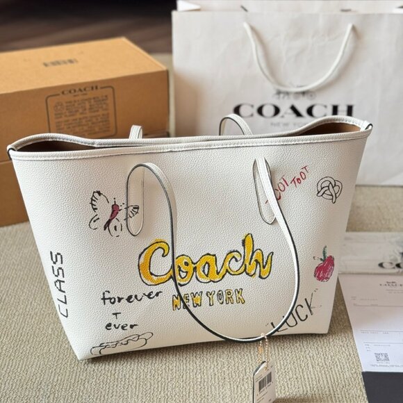 Coach tote bag, size 33*28cm - Picture 4 of 7